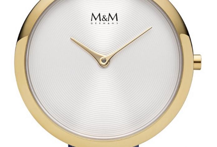 M&M verguld goudkleurig horloge
