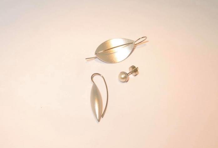 Aluminium oorbellen aluminium oorhangers pareloorknop