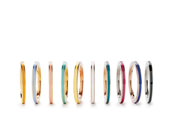 Niessing Setario gouden ringen stackingrings