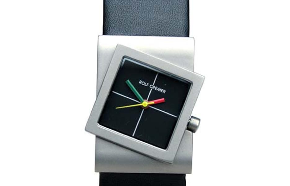 Rolf cremer turn design horloge titanium