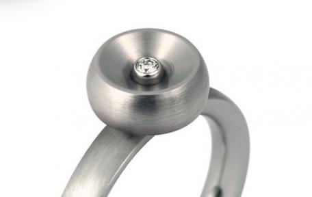 Ring edelstaal Pur atelier Pur Classics