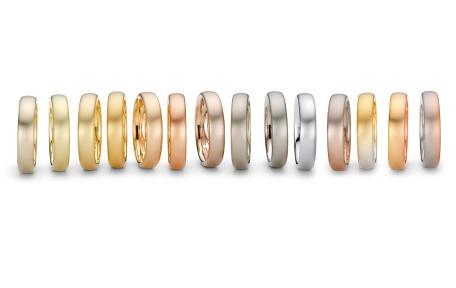 Niessing trouwringen colour goud 