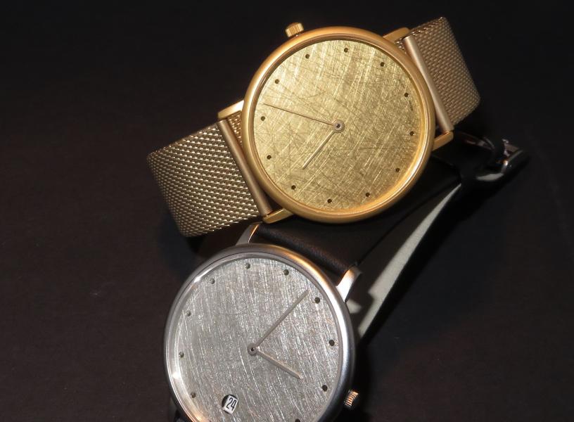 EMKA iceskating wijzerplaat datum designhorloge