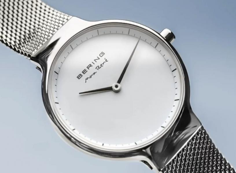 Bering Max René horloge verwisselbare band metalenband 