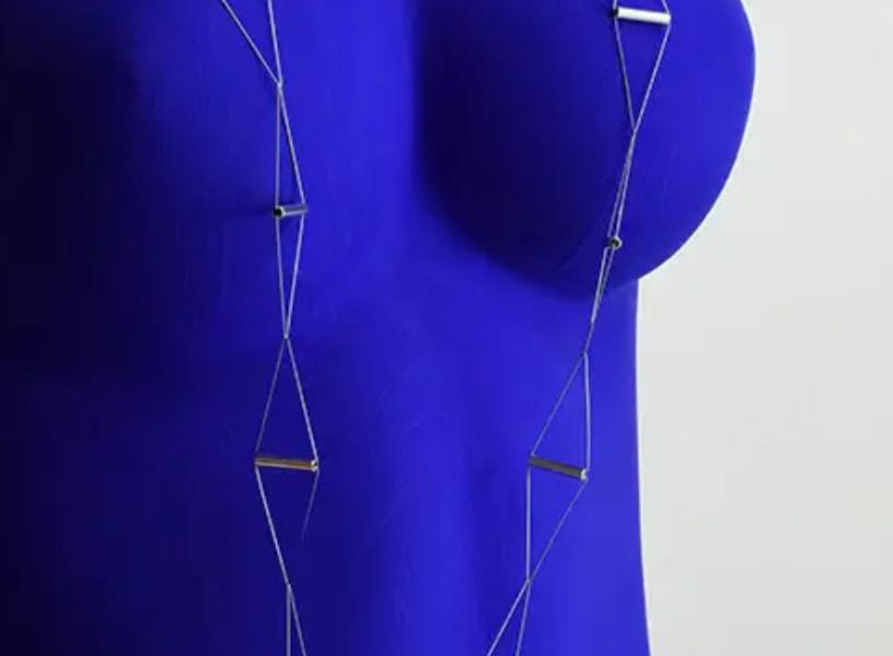 Collier Yoko zilver staal 